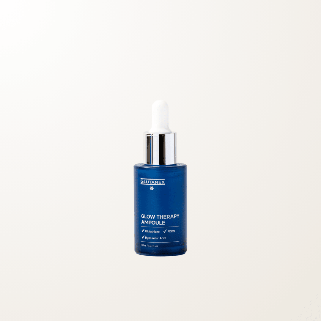 ampolla iluminadora Glutanex glutatión vitamina C suero glow piel uniforme
