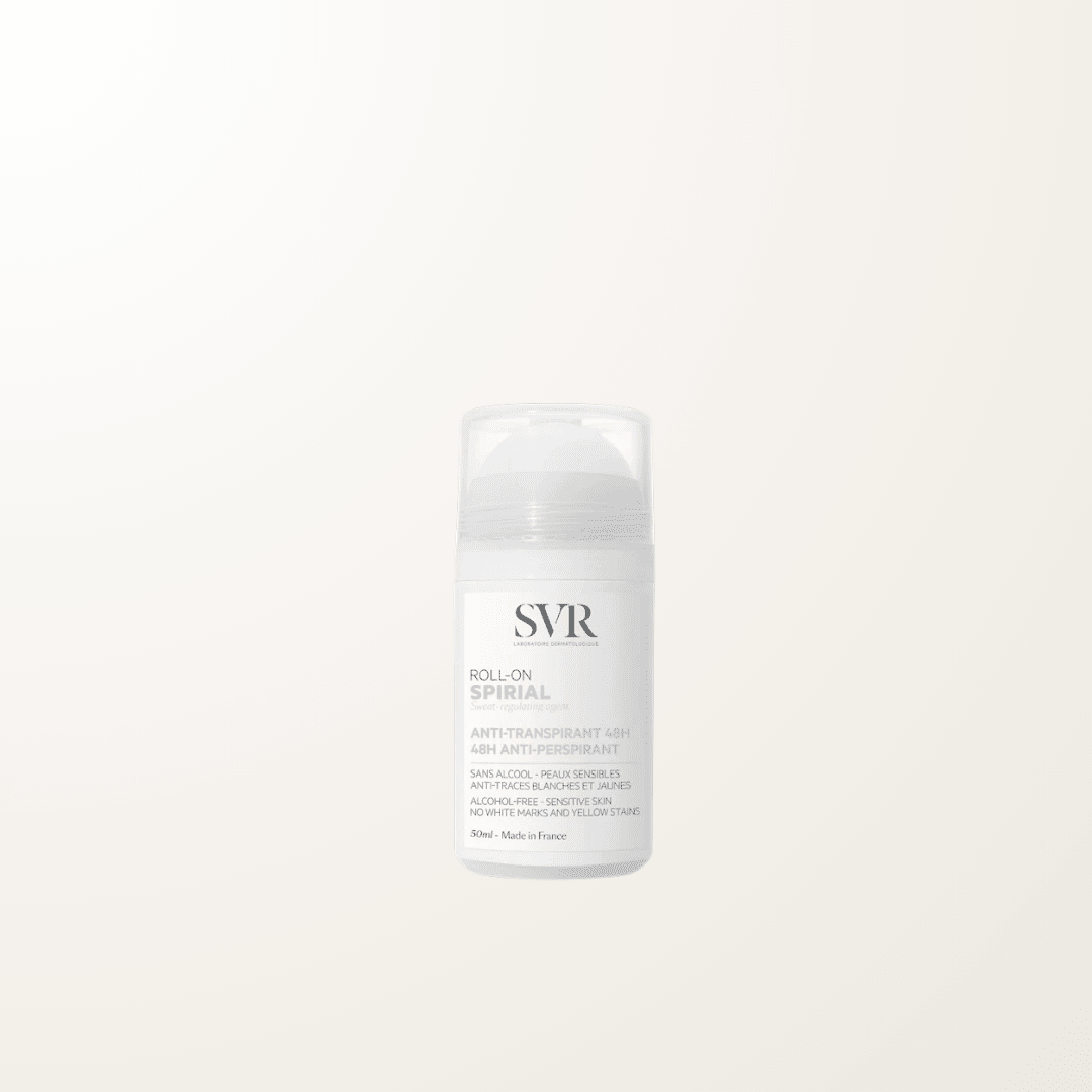 antitranspirante roll-on SVR Spirial piel sensible sudoracion excesiva 48h