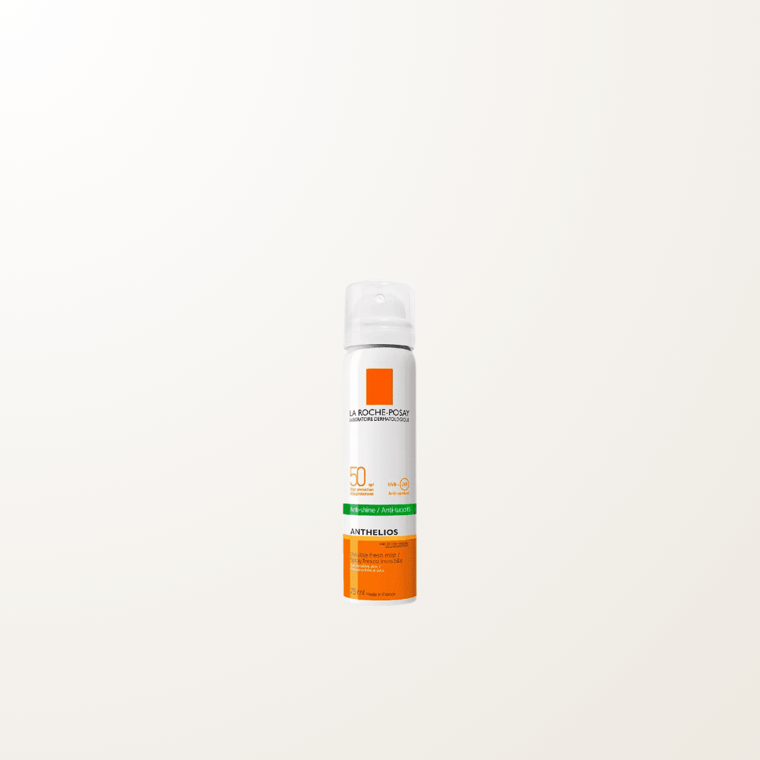 bruma facial SPF50 La Roche-Posay Anthelios invisible matificante piel grasa reaplica