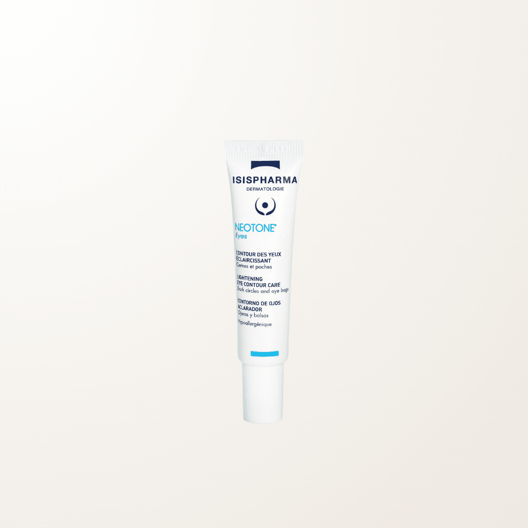 contorno ojos despigmentante Isispharma ojeras vasculares pigmentadas bolsas luminosidad