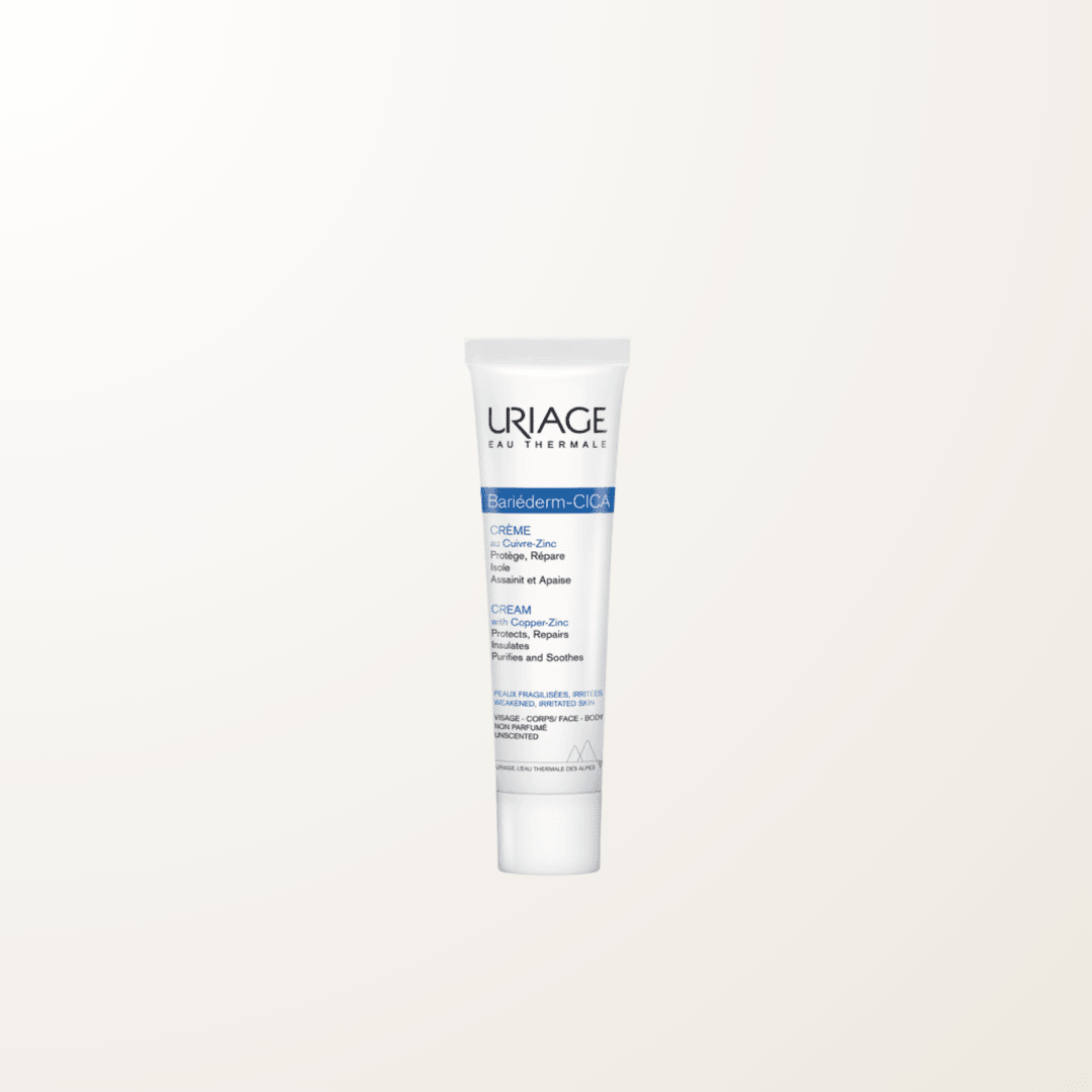 crema reparadora Uriage piel irritada sensible cobre zinc cicatrizante