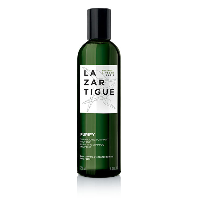 Shampoo Purify Purificante de Lazartigue en Elenederm: shampoo para cuero cabelludo graso que elimina el exceso de sebo y purifica profundamente