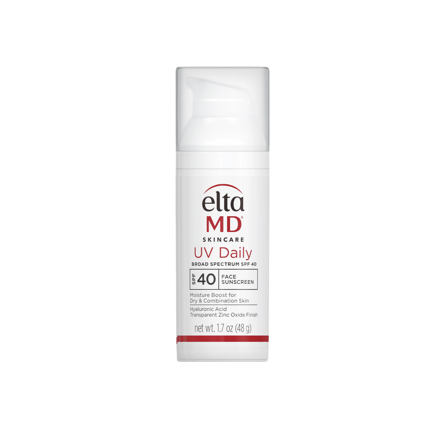 Protector solar EltaMD UV Daily Broad-Spectrum SPF 40, ideal para uso diario y todo tipo de piel.