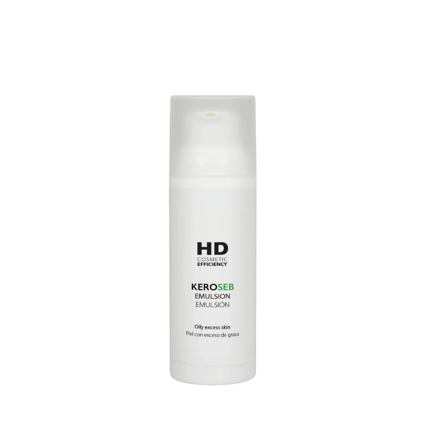 HD Cosmetic Keroseb Emulsión 150ml, tratamiento para piel seborreica, disponible en Elenederm