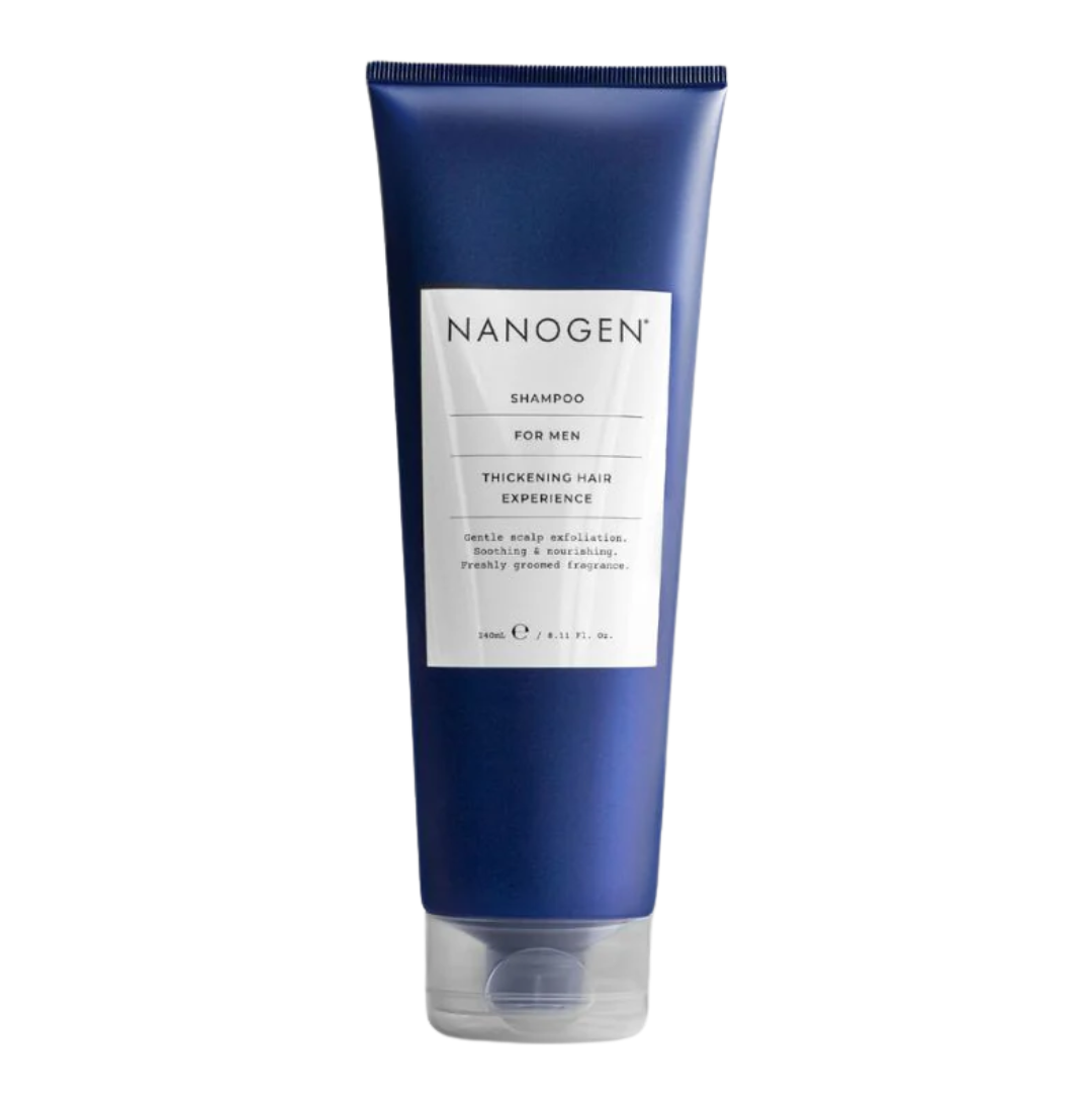 Shampoo Nanogen para hombre 240ml – crecimiento y volumen capilar