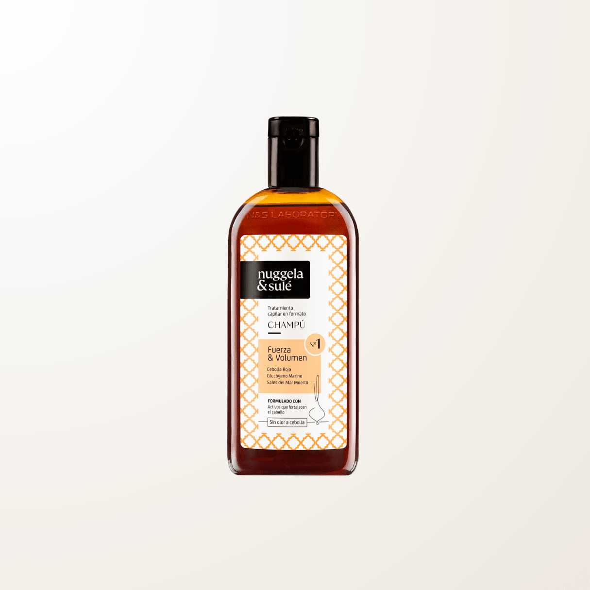 Frasco Nuggela Sulé Shampoo Cebolla Roja anticaída estimula crecimiento cabello 250 ml