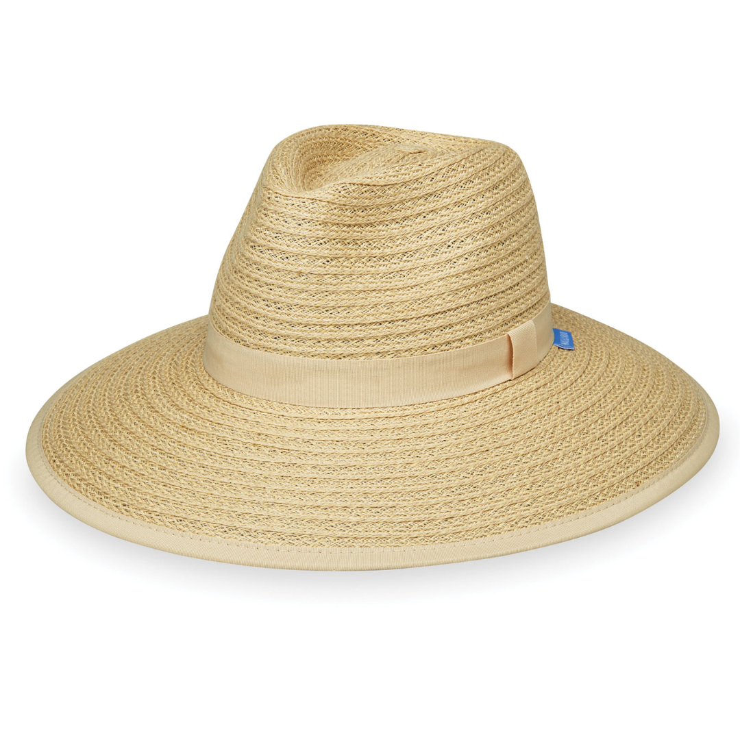 Sombrero Wallaroo Bali natural con protección solar UPF 50+.