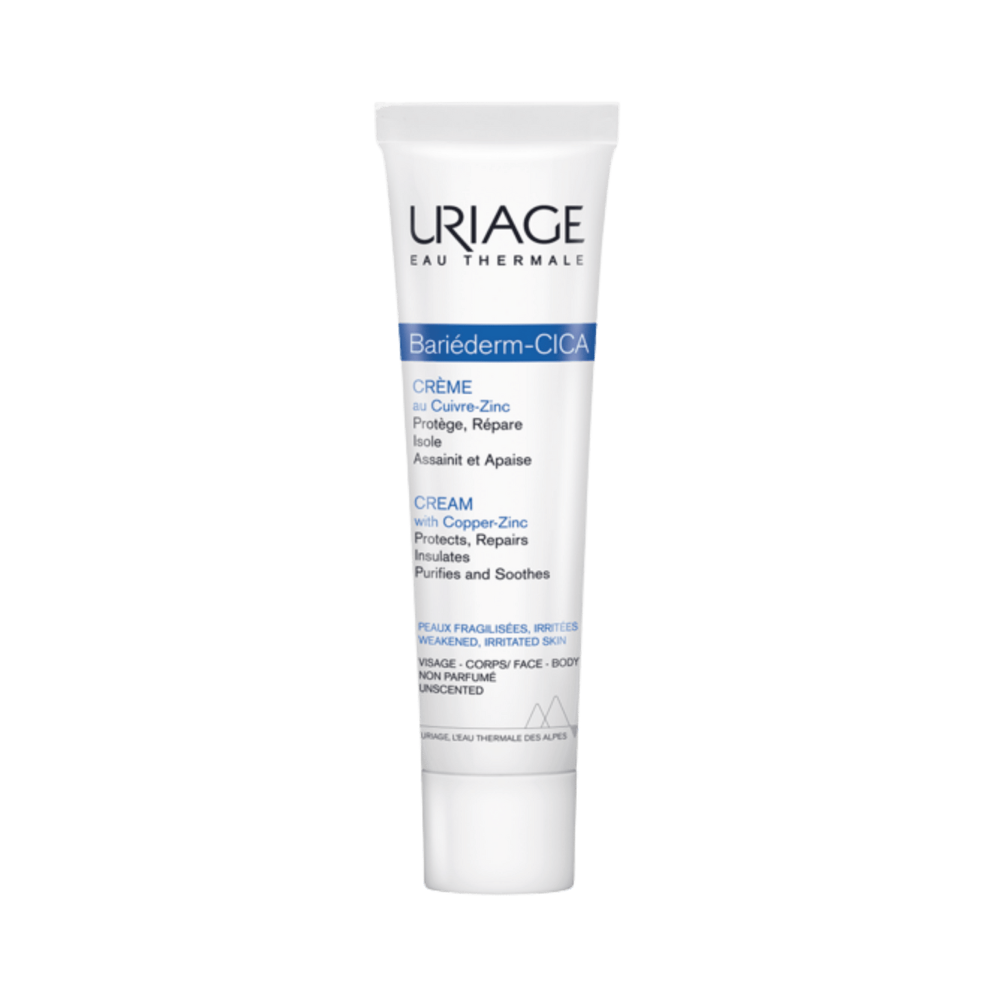 Uriage Bariéderm Cica-Crème – crema reparadora para piel sensible.