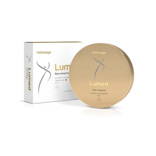 Lumed Base Compacta - Tono Obscuro SPF 50 - 11 g