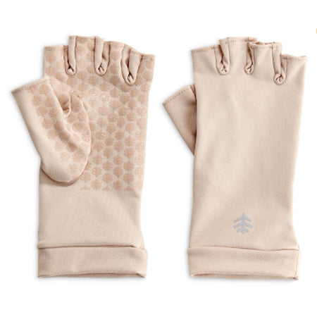 Guantes Short Coolibar Natural / Gris