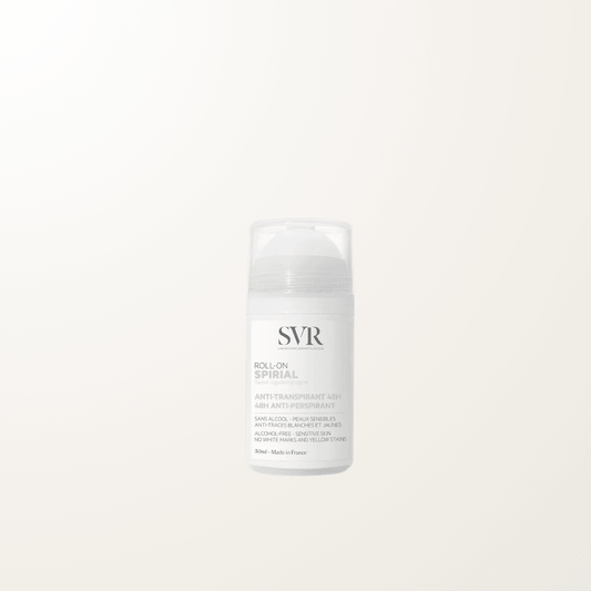 antitranspirante roll-on SVR Spirial piel sensible sudoracion excesiva 48h