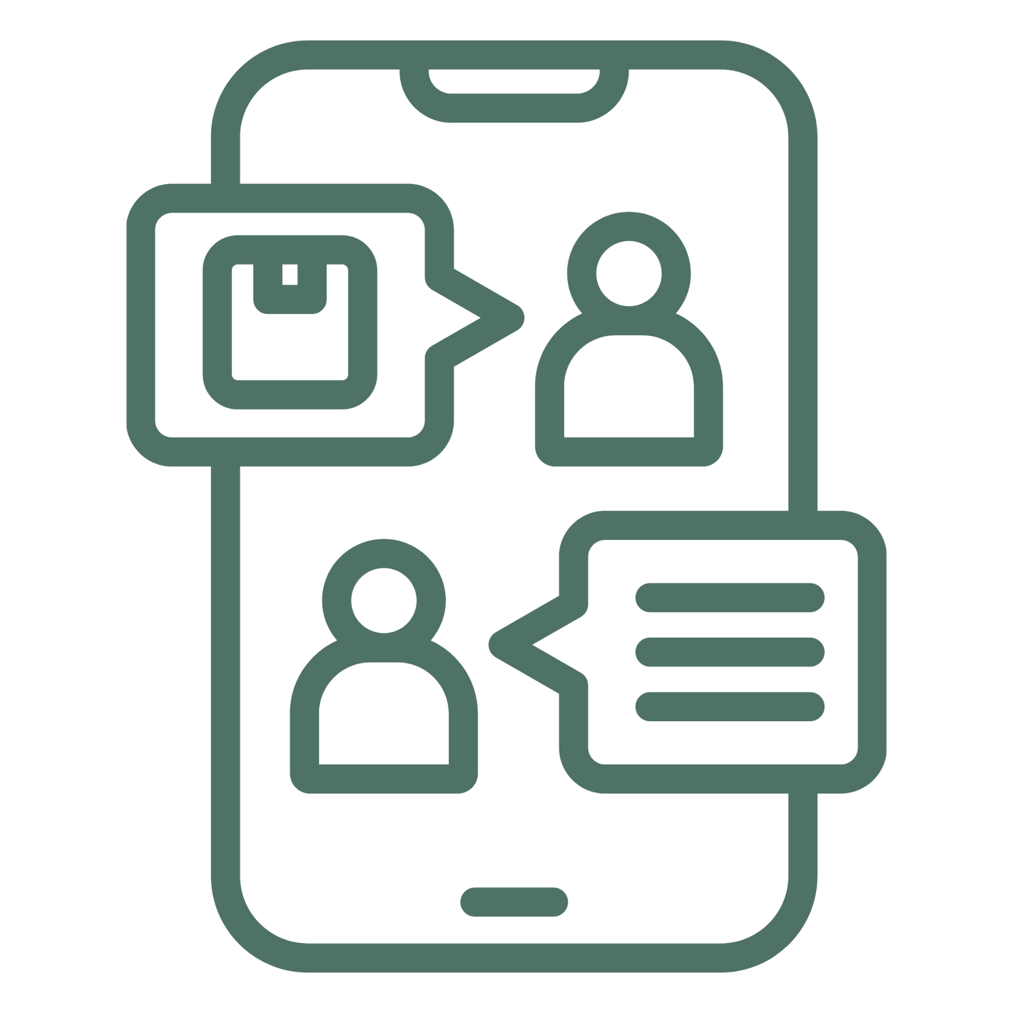 Icono de asesoría clínica directa y seguimiento especializado para la gestión de protocolos dermatológicos personalizados.
