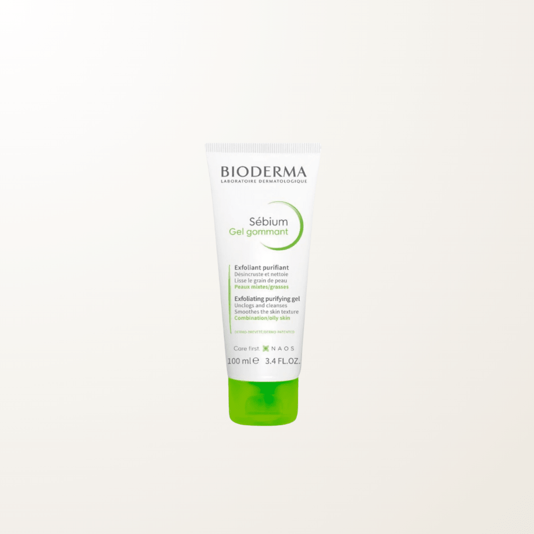 gel exfoliante Bioderma Sebium piel grasa imperfecciones limpieza espinillas poros