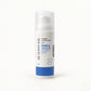 Dispensador blanco con tapa translúcida y banda azul, Clob 5 Cremigel Clobetasol 0.05 % de Dermico 60 g