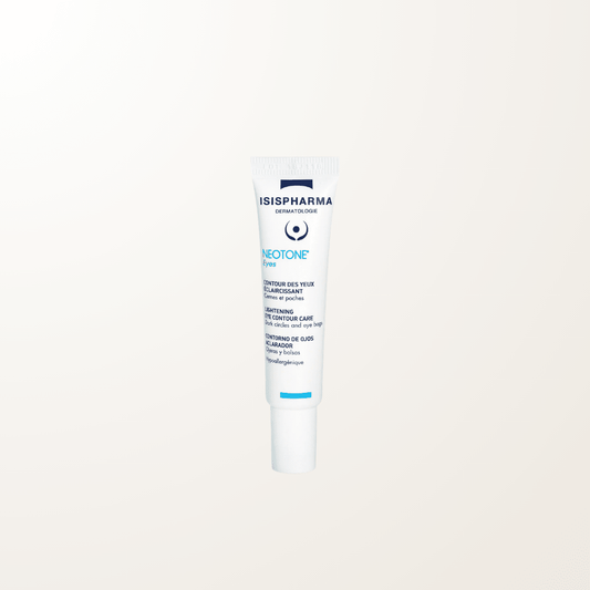 contorno ojos despigmentante Isispharma ojeras vasculares pigmentadas bolsas luminosidad