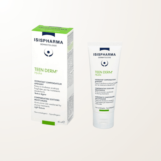 crema hidratante acne Isispharma piel joven equilibrio sebo sin poros congestionados