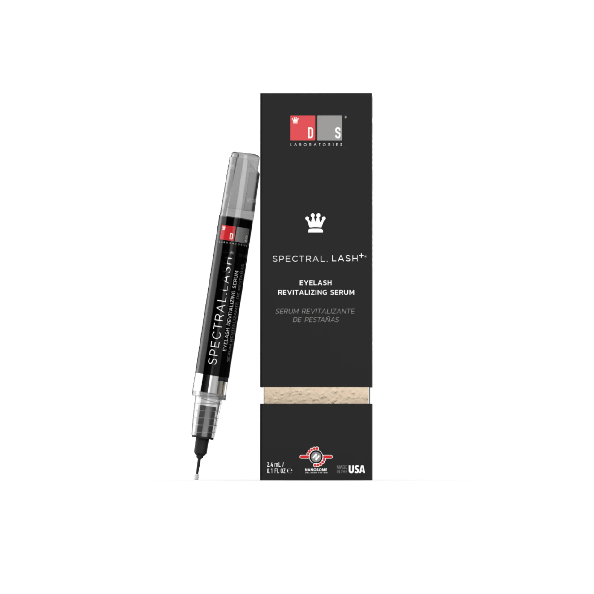 Serum Spectral Lash Eyelash Stimulator de DS Laboratories, estimula el crecimiento y densidad de las pestañas. 