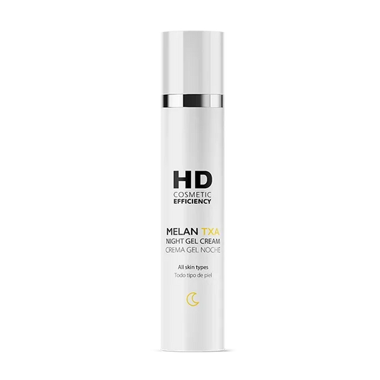 Descubre la Crema Gel Nocturna Melantxa HD de HD Cosmetics en Elene Derm y despierta con una piel radiante.