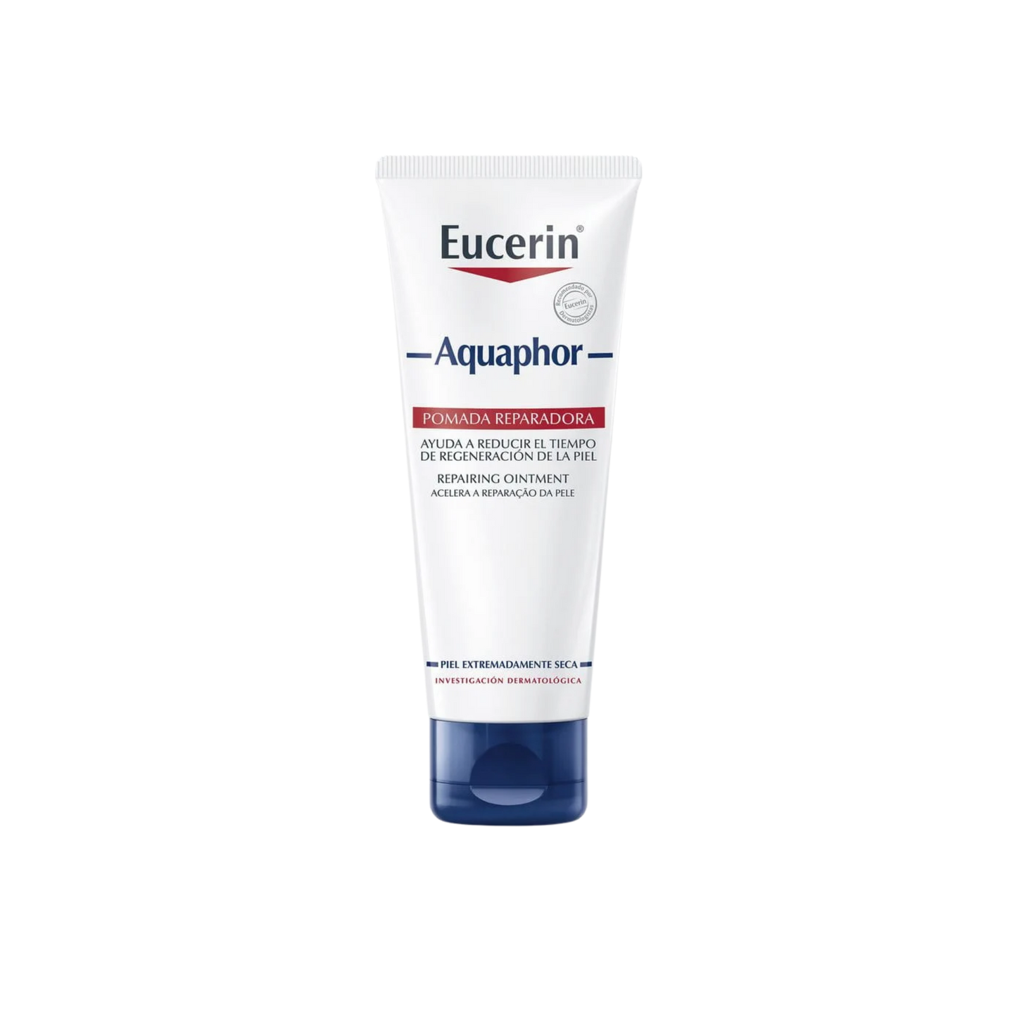 Eucerin Aquaphor Pomada Reparadora 45 g, pomada regeneradora para heridas, quemaduras y piel seca.