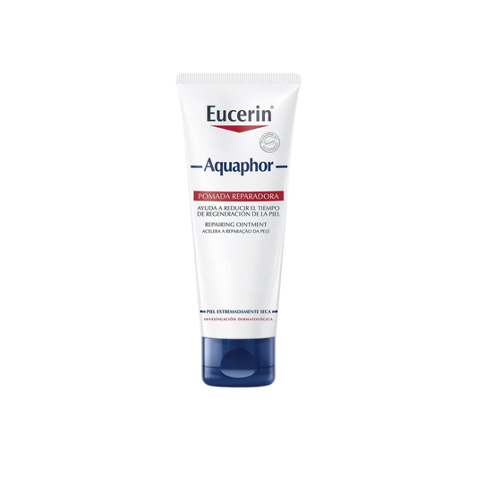 Eucerin Aquaphor Pomada Reparadora 45 g, pomada regeneradora para heridas, quemaduras y piel seca.