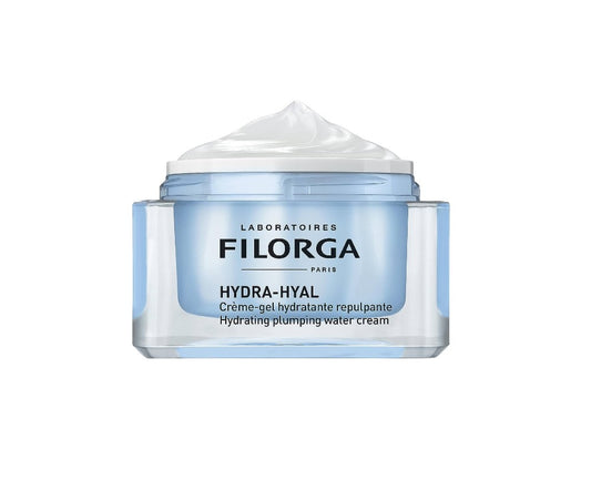 Filorga Hydra-Hyal Crema Hidratante 50ml con ácido hialurónico, disponible en Elenederm.