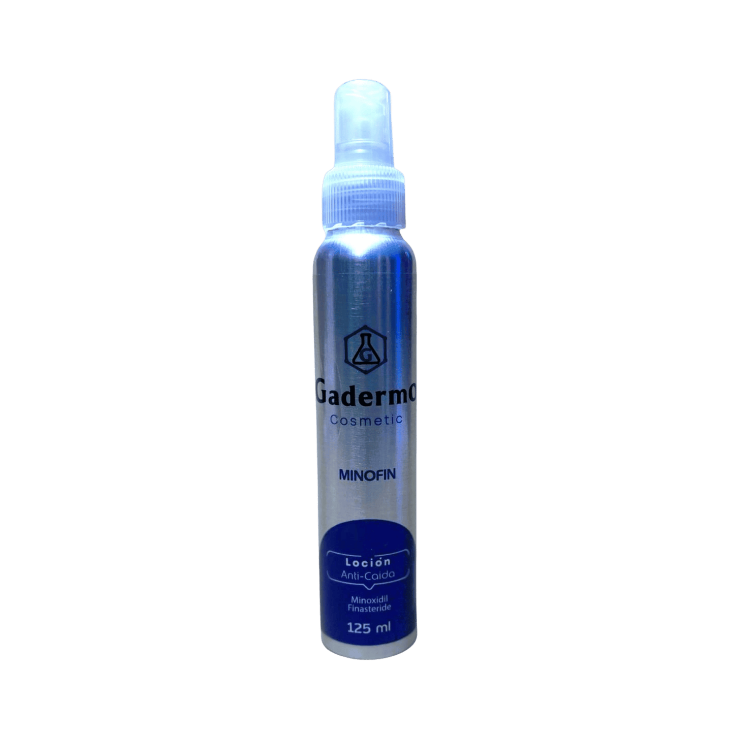 Gadermo Minofin Loción Capilar 125ml para estimular el crecimiento del cabello, disponible en Elenederm.