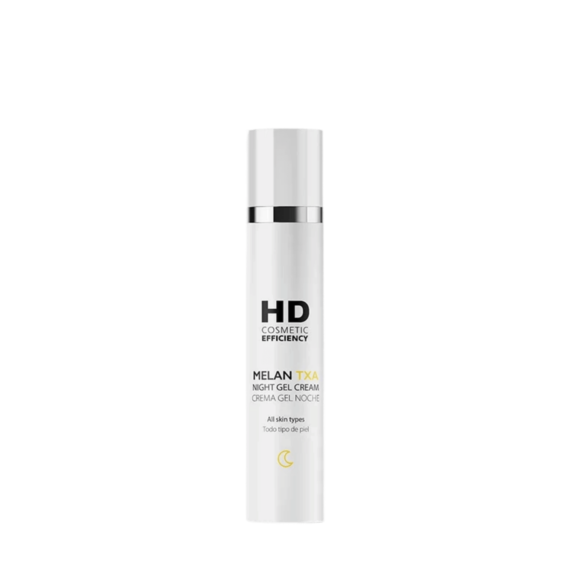 Descubre la Crema Gel Nocturna Melantxa HD de HD Cosmetics en Elene Derm y despierta con una piel radiante.