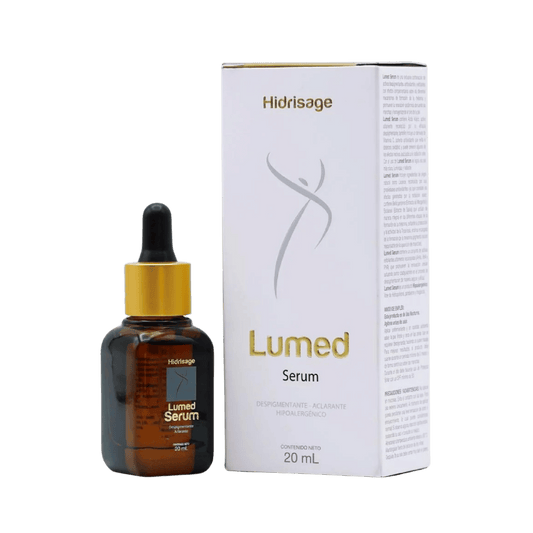 Serum Lumed Hidrisage, despigmentante y rejuvenecedor, disponible en Elenederm.