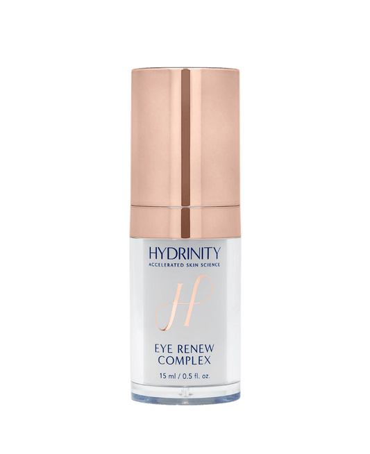 Contorno de ojos Hydrinity Eye Renew Complex con tecnología PPM6 antiedad y antiinflamatoria.