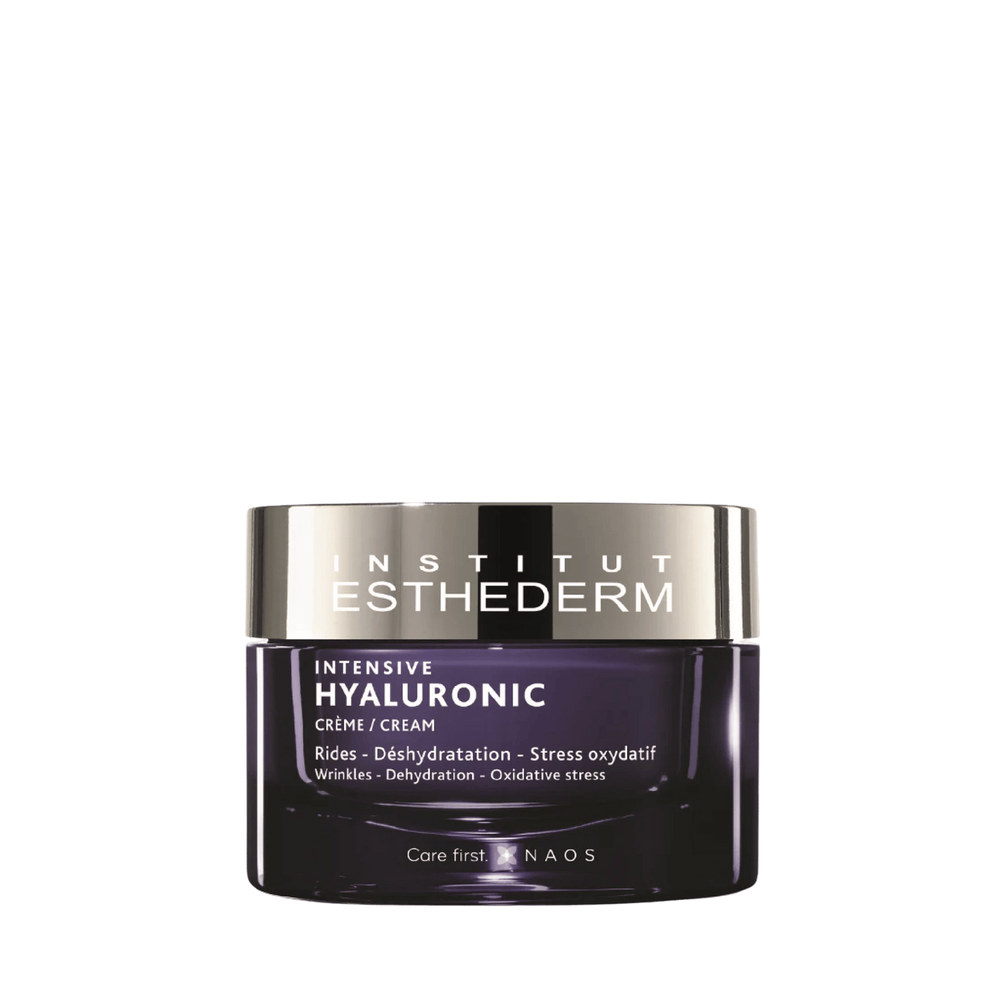Institut Esthederm Intensive Hyaluronic Creme, crema hidratante antiarrugas con ácido hialurónico, disponible en Elenederm.