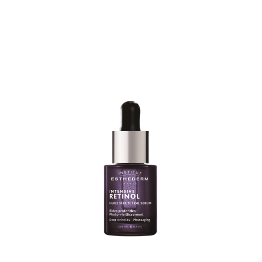 Intensive Retinol+ Huile Serum de Esthederm, cuidado antiedad avanzado en Elenederm.
