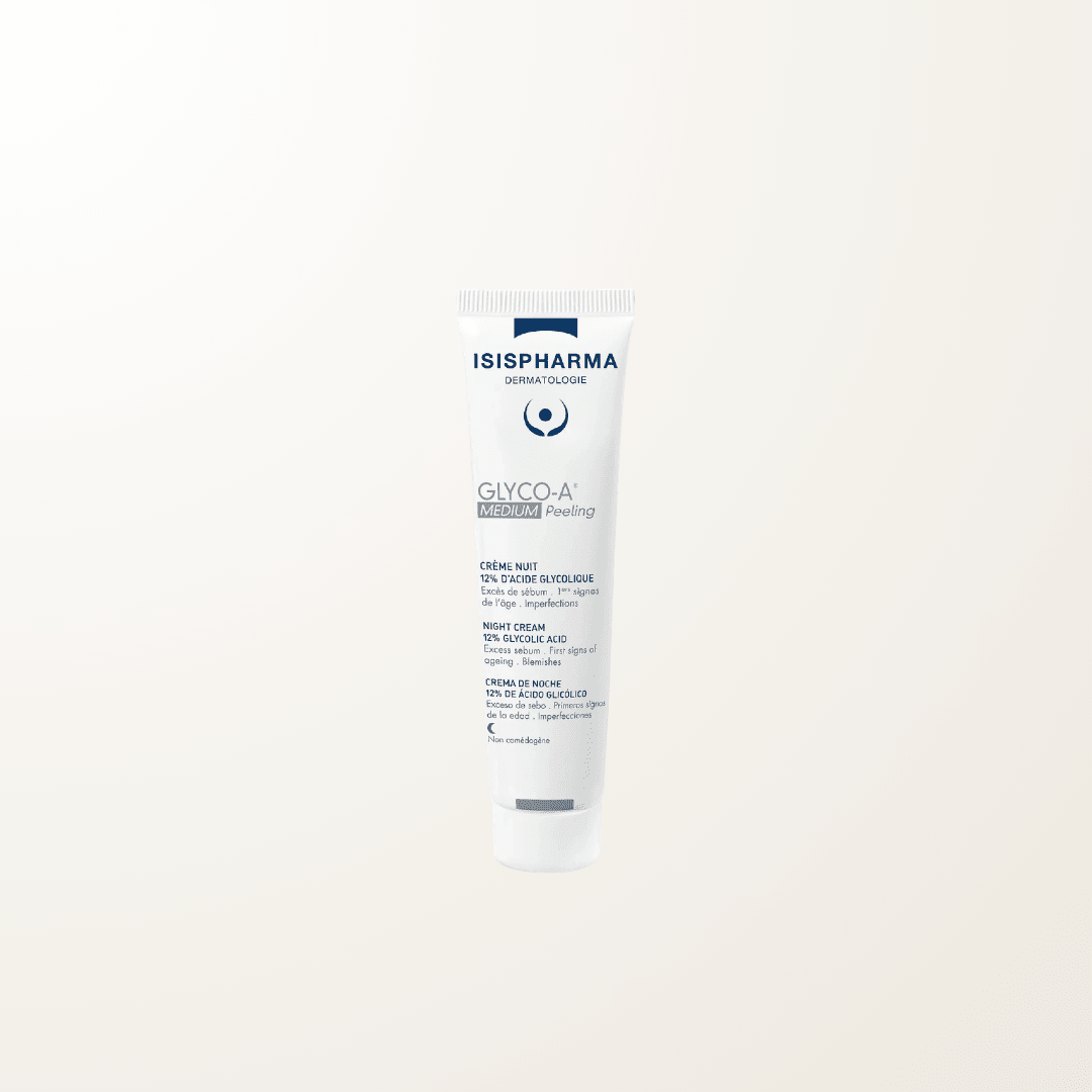 peeling medio Isispharma ácido glicólico 12% renovación manchas textura facial