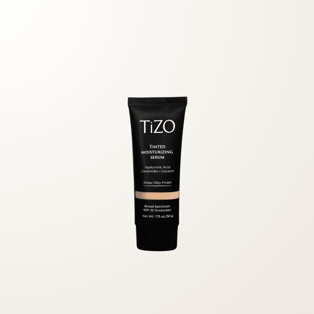 suero hidratante con color SPF40 TIZO mineral protector solar piel sensible