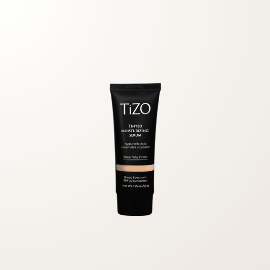 suero hidratante con color SPF40 TIZO mineral protector solar piel sensible