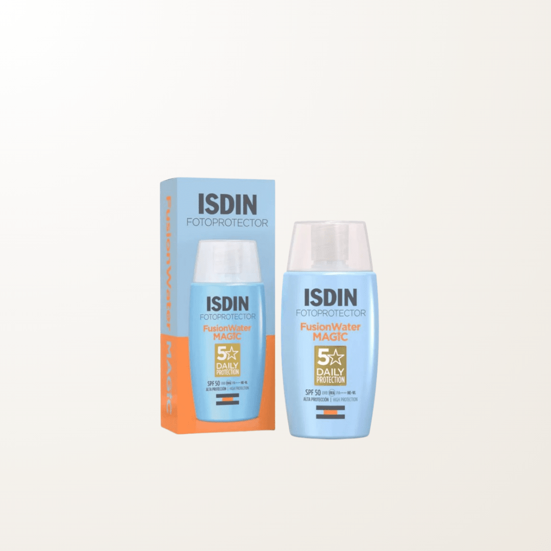 protector solar hidratante SPF50 ISDIN piel grasosa ultraligero uso diario