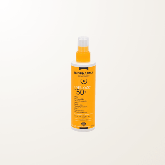 protector solar spray SPF50 Isispharma adultos resistente agua cuerpo todo tipo piel