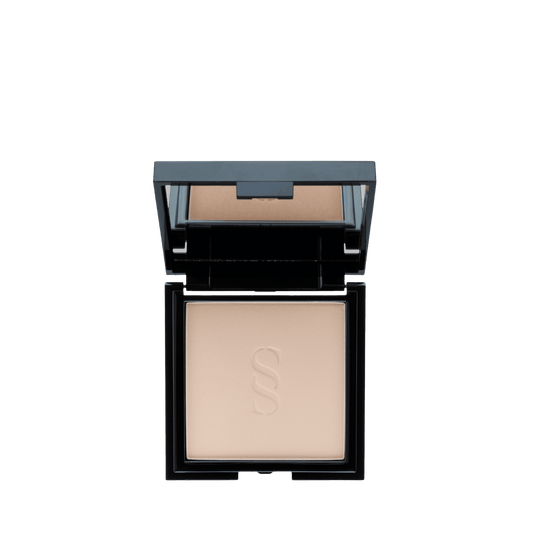 Polvos matificantes translúcidos Sensilis Invisible Matte con aceite de macadamia y acabado aterciopelado.