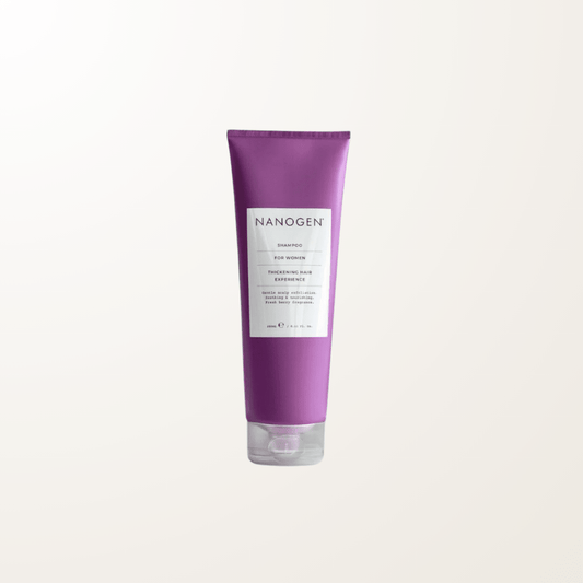 shampoo fortalecedor Nanogen mujer crecimiento capilar cuero cabelludo fino