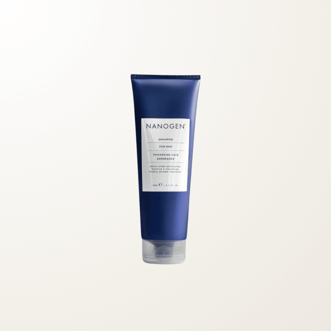 shampoo engrosador anticaida Nanogen hombre volumen fortalecimiento raiz
