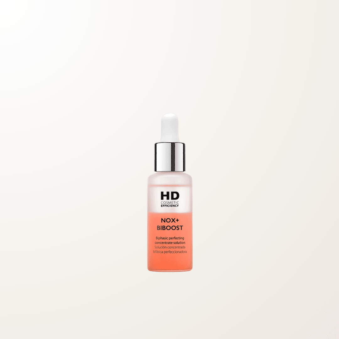 suero bifásico antioxidante HD Cosmetic iluminador detox piel apagada contaminacion