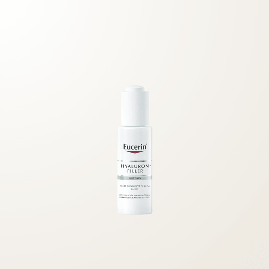 suero poros ácido hialuronico Eucerin piel grasa reducción poros hidratación facial
