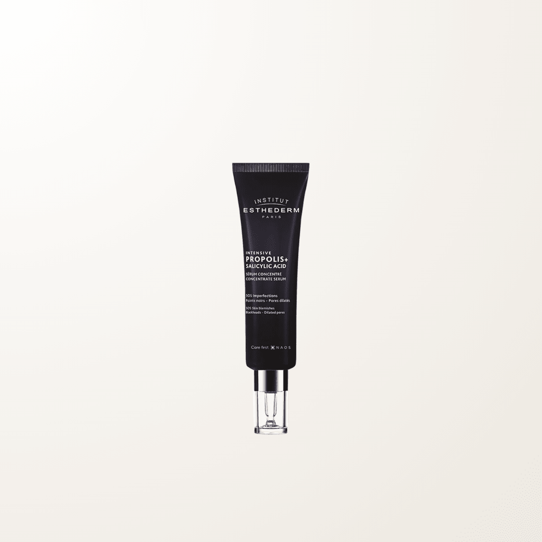 suero propóleo ácido salicílico Institut Esthederm acne poros imperfecciones noche