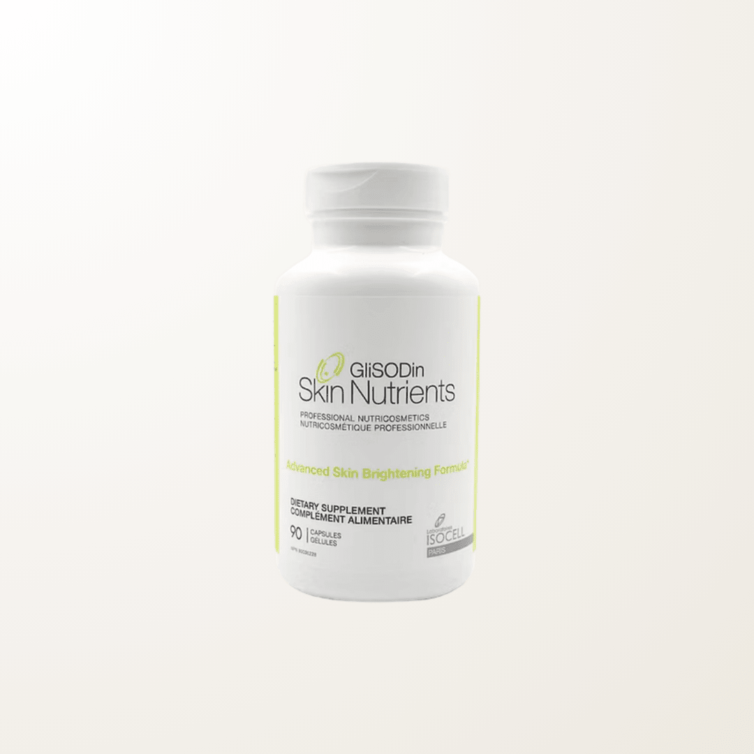 suplemento iluminador piel GliSODin manchas glutatión vitamina C hiperpigmentación