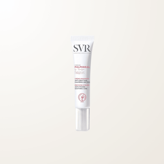 Tubo SVR Palpebral Crème crema calmante para párpados irritados y contorno de ojos sensibles 15 ml