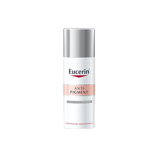 Eucerin Anti-Pigment Night Cream, crema de noche para reducir y prevenir manchas.