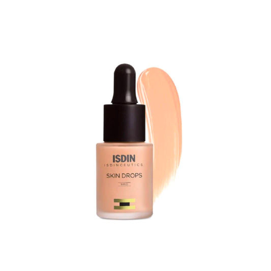 Isdinceutics Skin Drops Sand en Elenederm: maquillaje en gotas para una cobertura natural y duradera