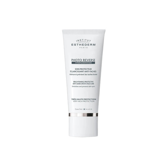 Protector solar Esthederm Photo Reverse SPF50 antimanchas disponible en Elenederm.