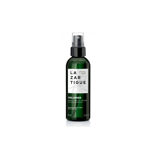 Spray Volumize de Lazartigue, ideal para dar volumen y cuerpo al cabello fino, disponible en Elenederm.